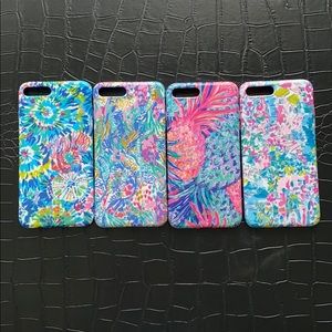 Lilly Pulitzer Set of Four Phone Cases